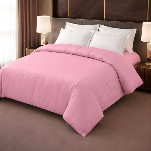 Blush Solid Duvet Cover