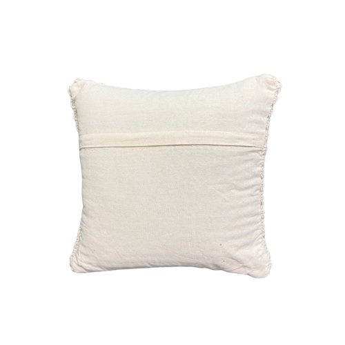 Ivory Handwoven Texture Cushion Cover